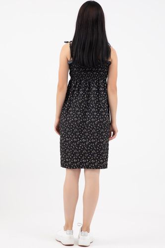 Платье Zen С Веревочными Бретелями 8643, Черный, купить недорого