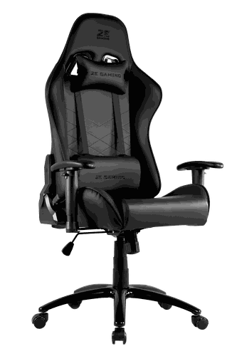 Игровое кресло 2E GAMING Chair BUSHIDO, Black/Black, фото