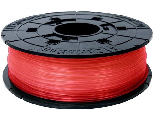 3D printer uchun PLA iplari XYZprinting Filament da Vinchi uchun, Shaffof Qizil, купить недорого