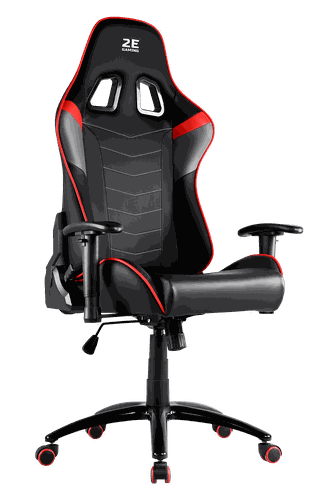 Игровое кресло 2E GAMING Chair BUSHIDO, Black/Red, O'zbekistonda