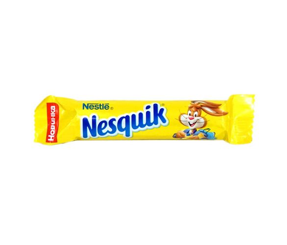 Шоколадный батончик с молочной начинкой Nesquik Nestle