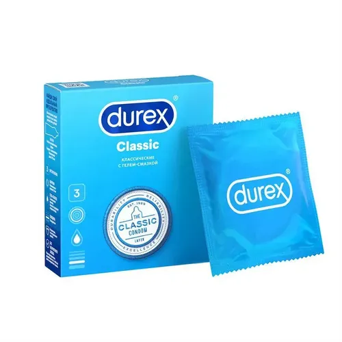 Презервативы Durex Classic, 3 шт