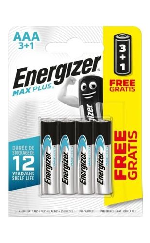 Batareyka Energizer Max Plus AAA 3+1