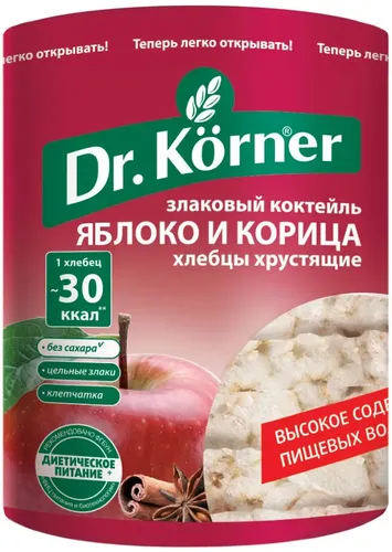 Хлебцы DR.Korner Яблоко и корица