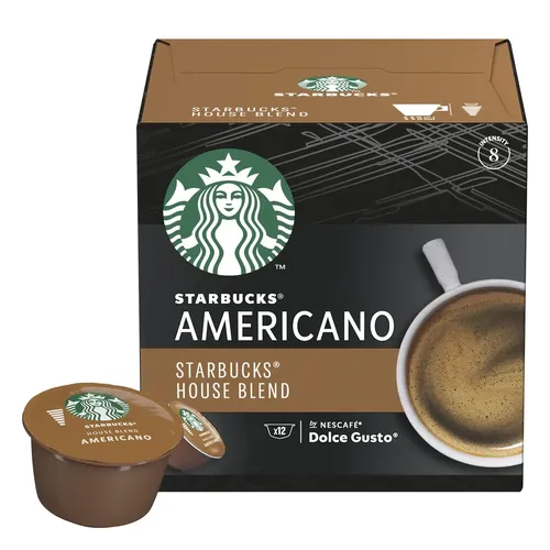 Кофе в капсулах Starbucks Americano House Blend, 12 шт, купить недорого