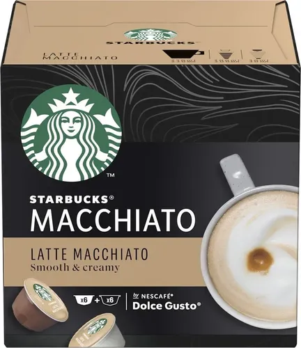 Кофе в капсулах Starbucks Latte Macchiato, 12 шт