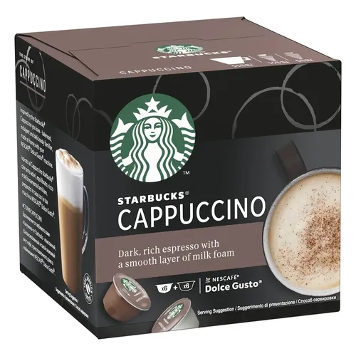 Кофе в капсулах Starbucks Cappuccino by Nescafe Dolce Gusto, 12 шт, в Узбекистане