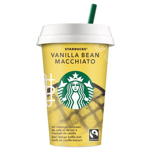 Молочный кофейный напиток Starbucks Сhilled Сlassics Vanilla Bean Macchiato