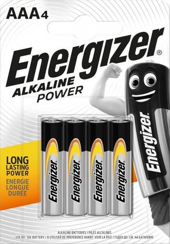 Батарейка Energizer Alkaline Power AAA, 4шт