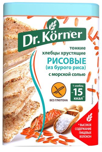 Хлебцы DR.Korner с морской солью, в Узбекистане