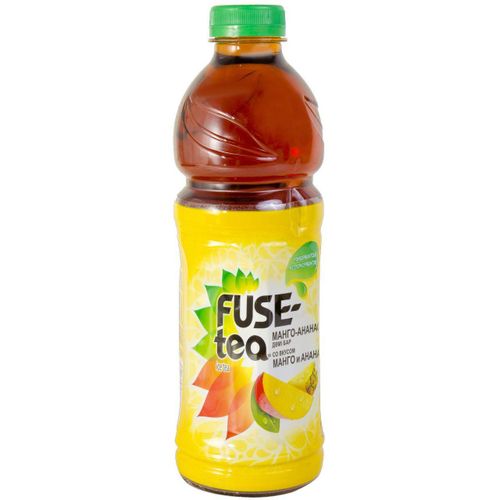 Холодный черный чай Fuse Tea, Манго, 450 мл, купить недорого