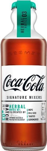 Газированный напиток Coca-Cola USA signature mixers HERBAL, купить недорого