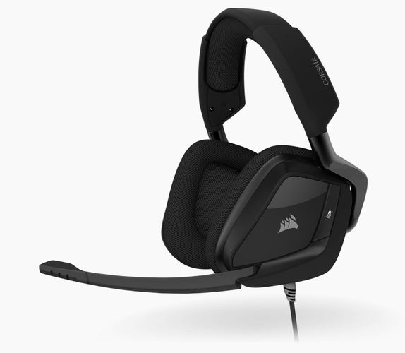 Игровые наушники CORSAIR VOID ELITE SURROUND 7.1, Black-Carbon