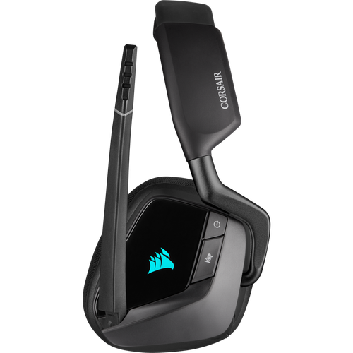 Игровые наушники CORSAIR VOID RGB ELITE WIRELESS 7.1, Black-Carbon, купить недорого