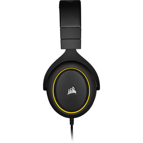 Игровые наушники CORSAIR HS60 PRO 7.1, Black-Yellow, фото