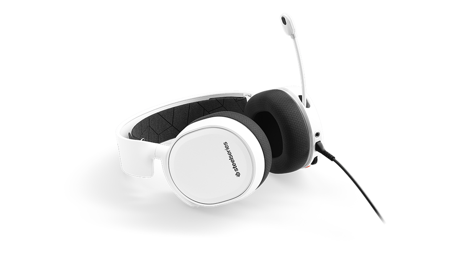 Игровые наушники Steelseries Arctis 3, Белый, фото