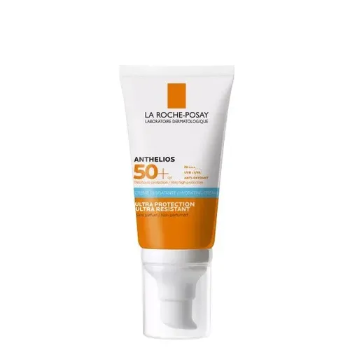 Quyoshdan himoya qiluvchi kremi La Roche-Posay Anthelios Ultra Cream SPF 50+ yuzning nozik terisi va ko'z atrofidagi teri uchun