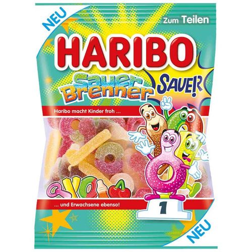 Saqichli marmelad HARIBO sauer brenner