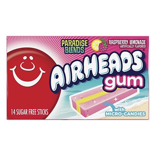 Жевательная резинка Airheads, Малиновый лимонад, 14.0