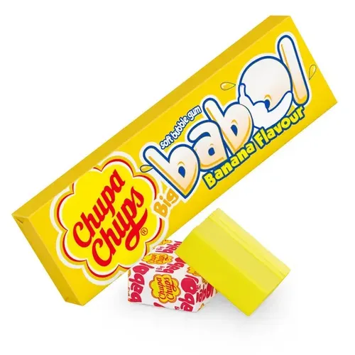 Жевательная резинка Chupa Chups big babol, Банан