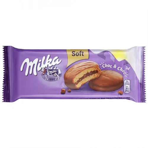 Shokolad MILKA, 150 g, choc & choc