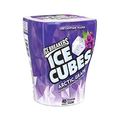 Жевательная резинка Ice cubes, Арктический виноград, 40.0