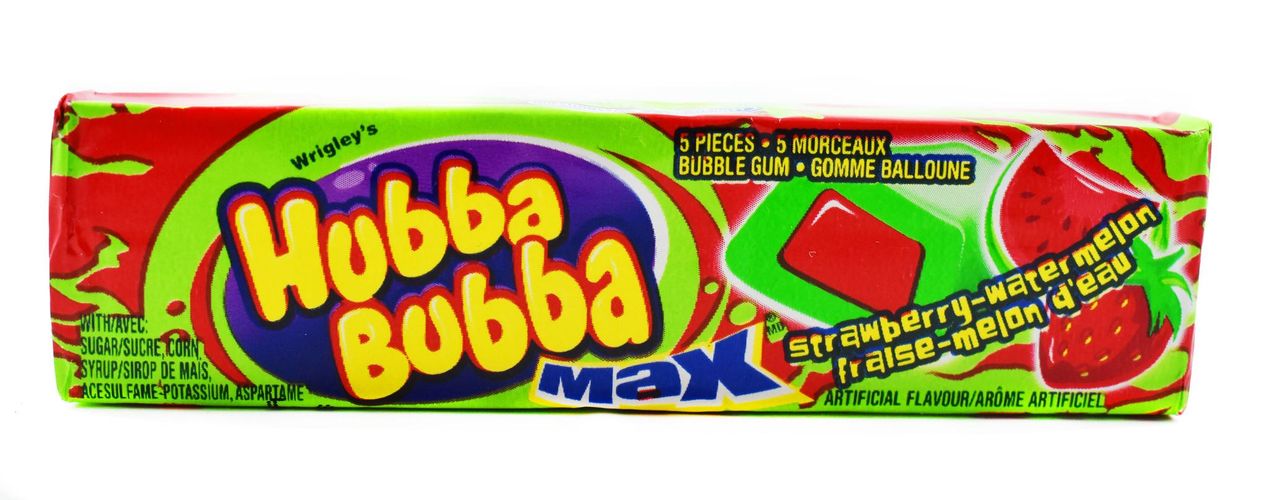 Жевательная резинка Hubba bubba bubble gum, Клубника, 5.0, фото