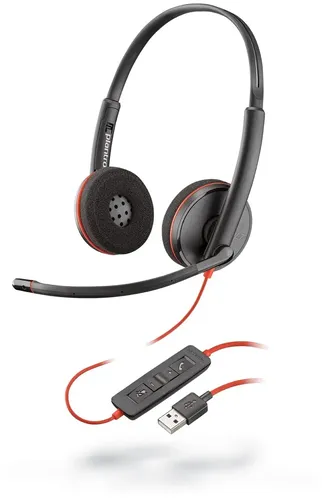 Проводная Стереогарнитура Plantronics BlackWire C3220 USB-A