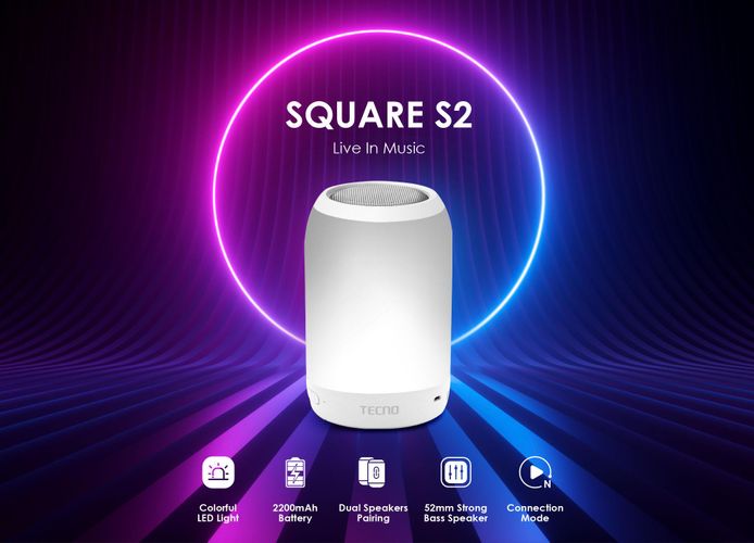 Portativ dinamik Tecno Square S2  Bluetooth speaker, фото