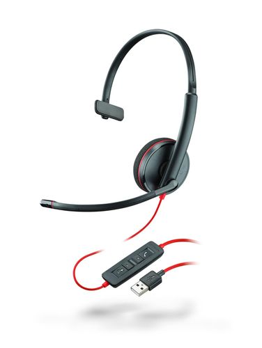 Проводная Моногарнитура Plantronics BlackWire C3210 USB-A