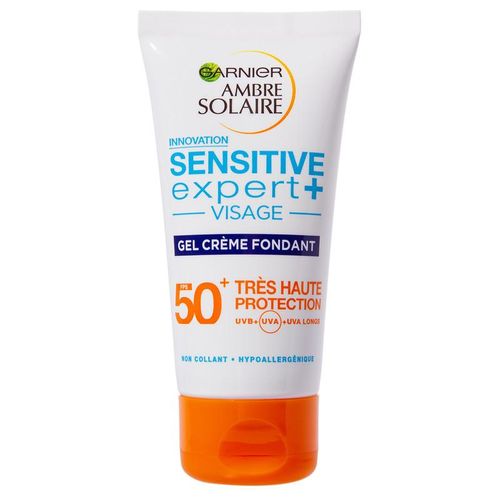 Солнцезащитный гель-крем Garnier Amber solaire SPF 50+