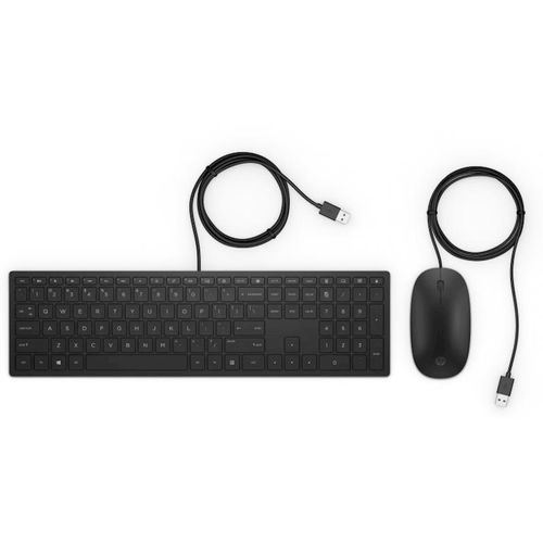 Проводной комплект клавиатура+мышь HP PAV Wired Combo Keyboard 400