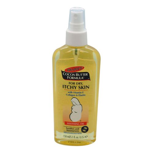 Qichishishdan quruq teri uchun tinchlantiruvchi moy Palmer's Cocoa Butter Formula Soothing Oil for Dry Itchy Skin,150 ml