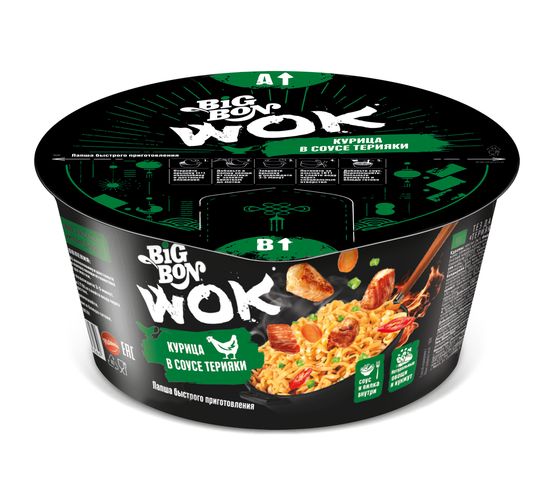 Лапша быстрого приготовления BIG BON WOK