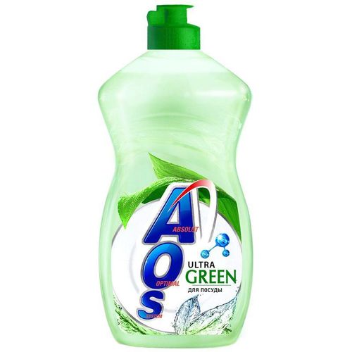 Средство для мытья посуды Aos Ultra Green