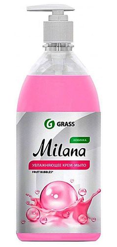 Жидкое мыло Grass Milana Bubble Gum, 1 л, купить недорого