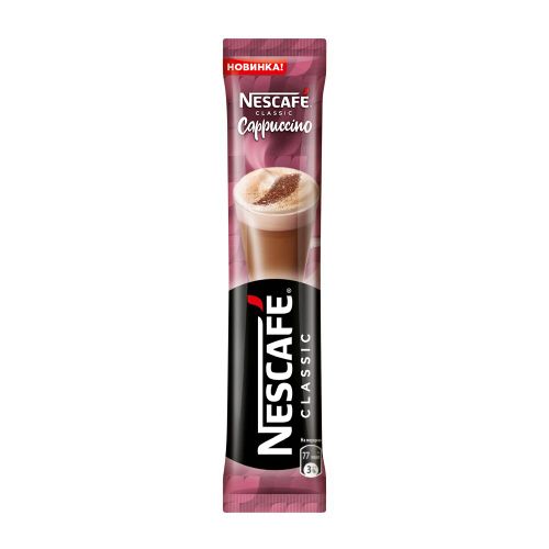 Кофе растворимый Nescafe, 1 шт, Капучино, купить недорого