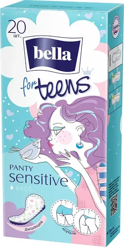 Прокладки BELLA Panty for teens Sensitive