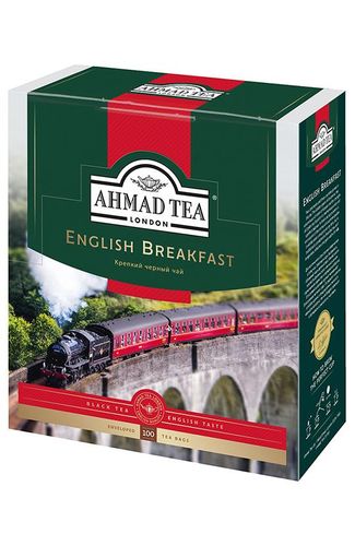 Черный чай листовой Ahmad TEA, Английский завтрак, 100 гр