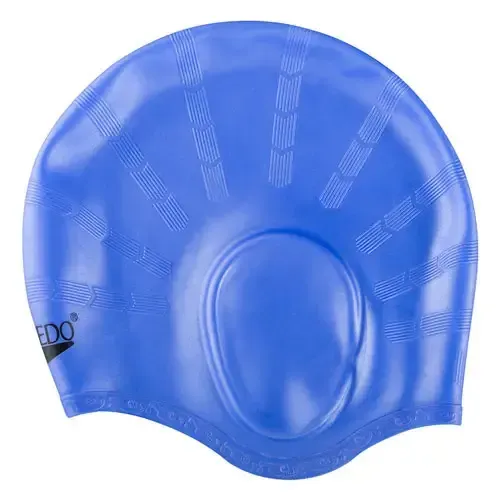 Quloqli Speedo suzish qalpoqchasi, Blue