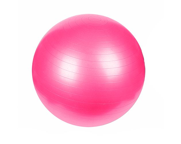 Мяч для фитнеса фитбол PowerGym, Pink, 75 см