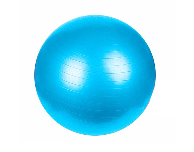 Fitbol fitnes uchun to'p PowerGym, Blue, 75 см