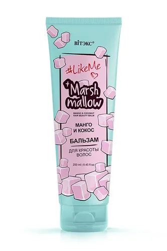 Бальзам LikeMe Marshmallow для красоты волос Манго и кокос
