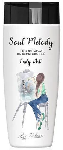 Sovg'alar to'plami Liv Delano SOUL MELODY lady art Dush uchun gel 250 gr va Sprey parda 200 gr, 6800000 UZS