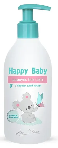 Шампунь для волос Liv Delano детский Happy baby Без слез с первых дней жизни
