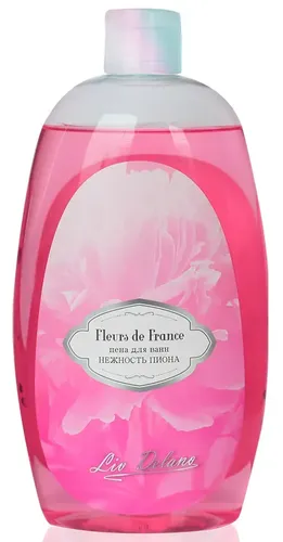 Пена для ванн Liv Delano Fleurs De France нежность пиона