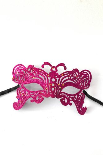 Yangi yil yaltiroq maskarad niqobi SHK Gift a010, Pink, купить недорого