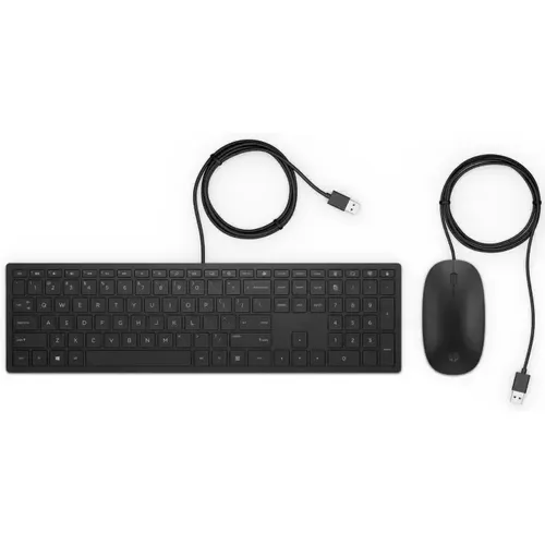 Simli to'plam klaviatura+sichqoncha HP PAV Wired Combo Keyboard 400, в Узбекистане