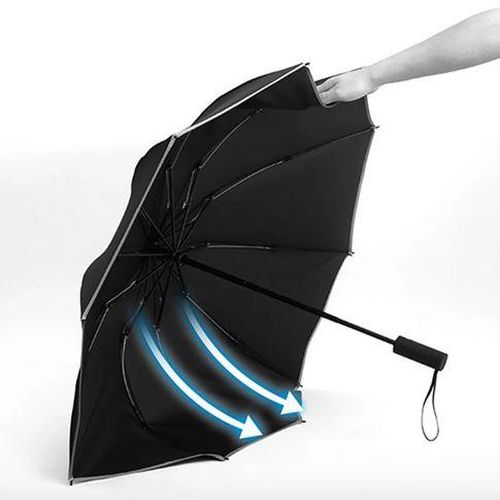 Avtomatik soyabon Xiaomi Automatic Umbrella, Black, купить недорого