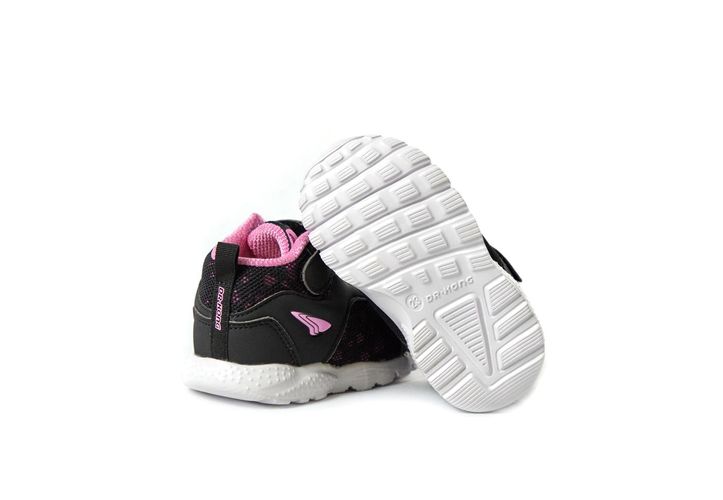 Детские кроссовки Dr.Kong B1400424D, Black-Pink, купить недорого
